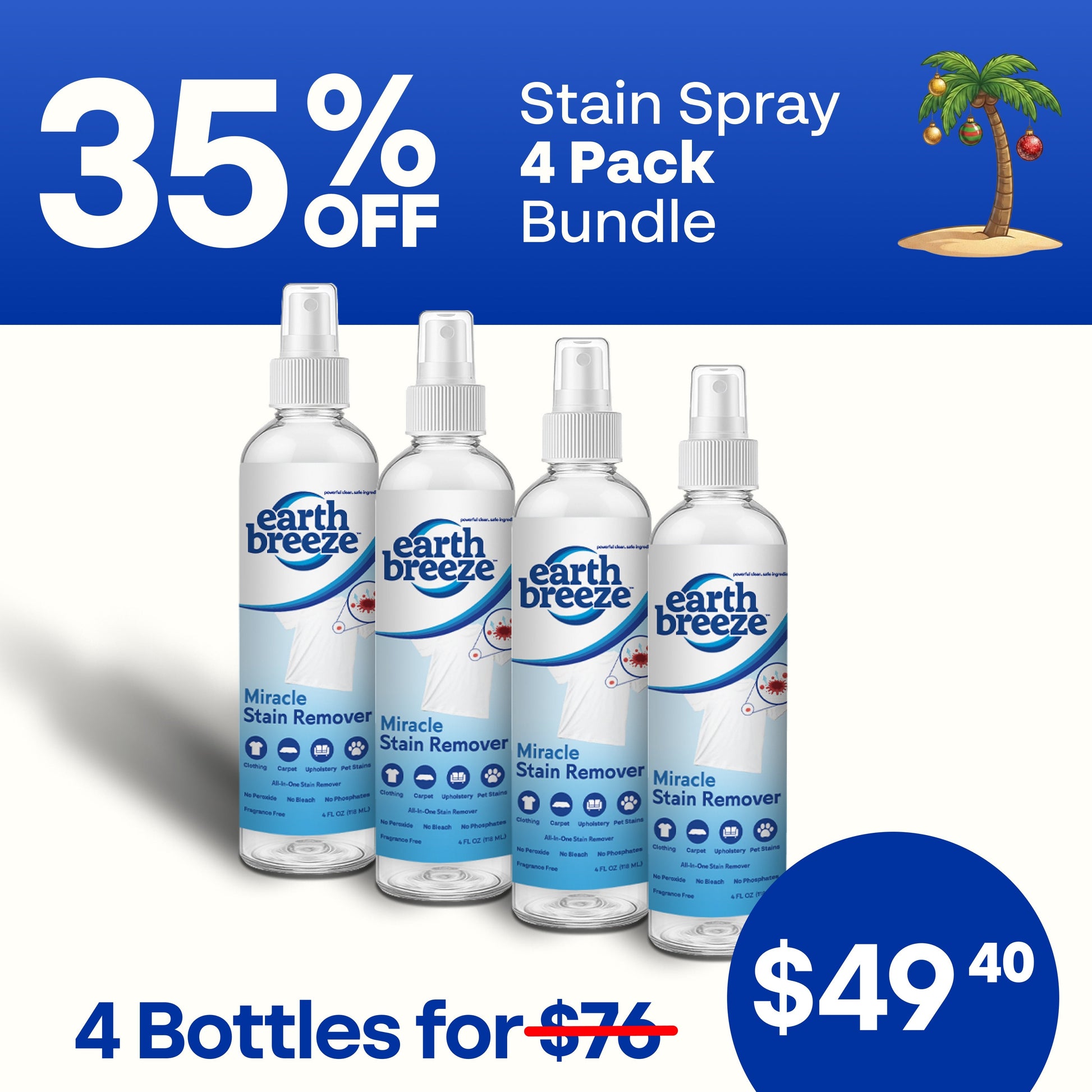 Stain Spray Bundle - 4 Pack