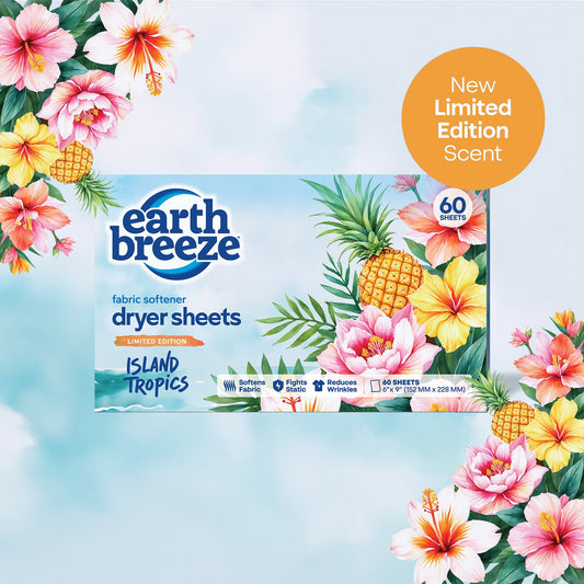 Island Tropics Fabric Softener Dryer Sheets