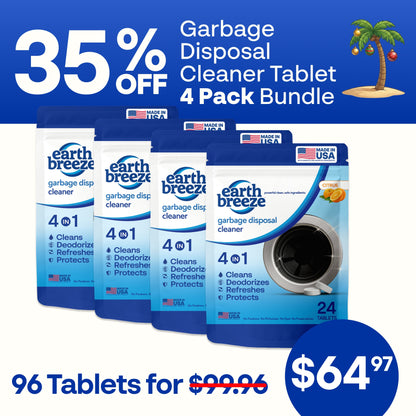 Garbage Disposal Cleaner Tablets - 4 Pack