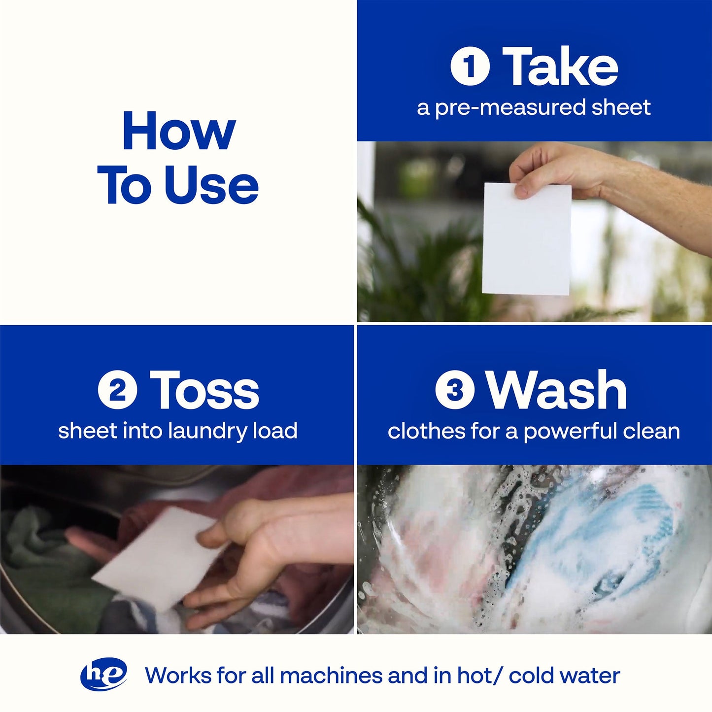 Laundry Detergent Sheets