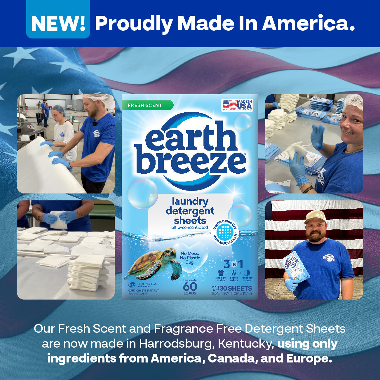 Laundry Detergent Sheets