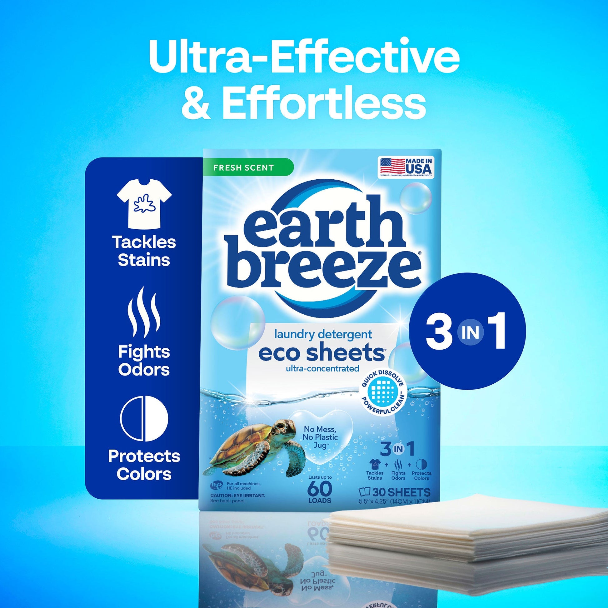 Laundry Detergent Sheets