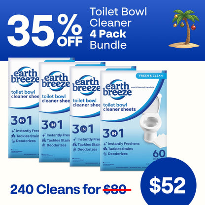Toilet Bowl Cleaner Bundle - 4 Pack