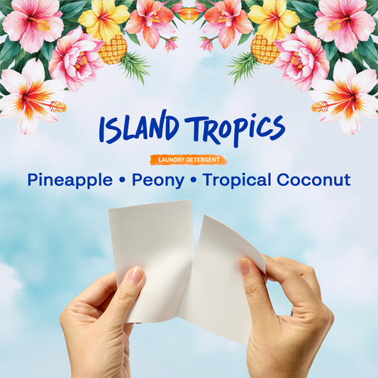 Island Tropics Laundry Detergent Sheets