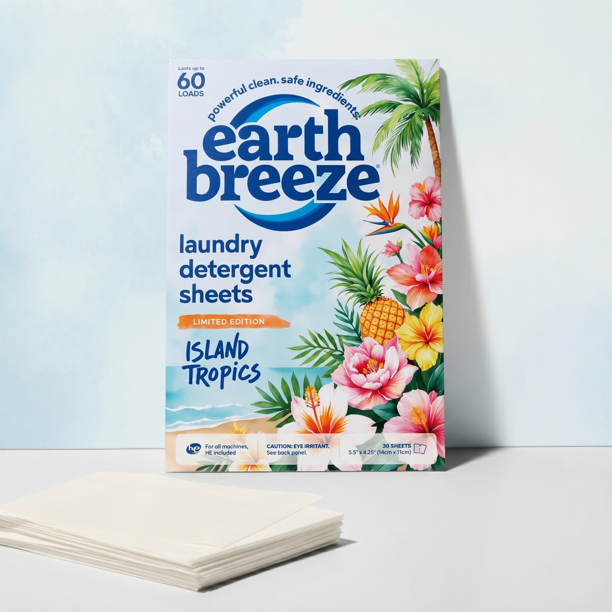 Island Tropics Laundry Detergent Sheets