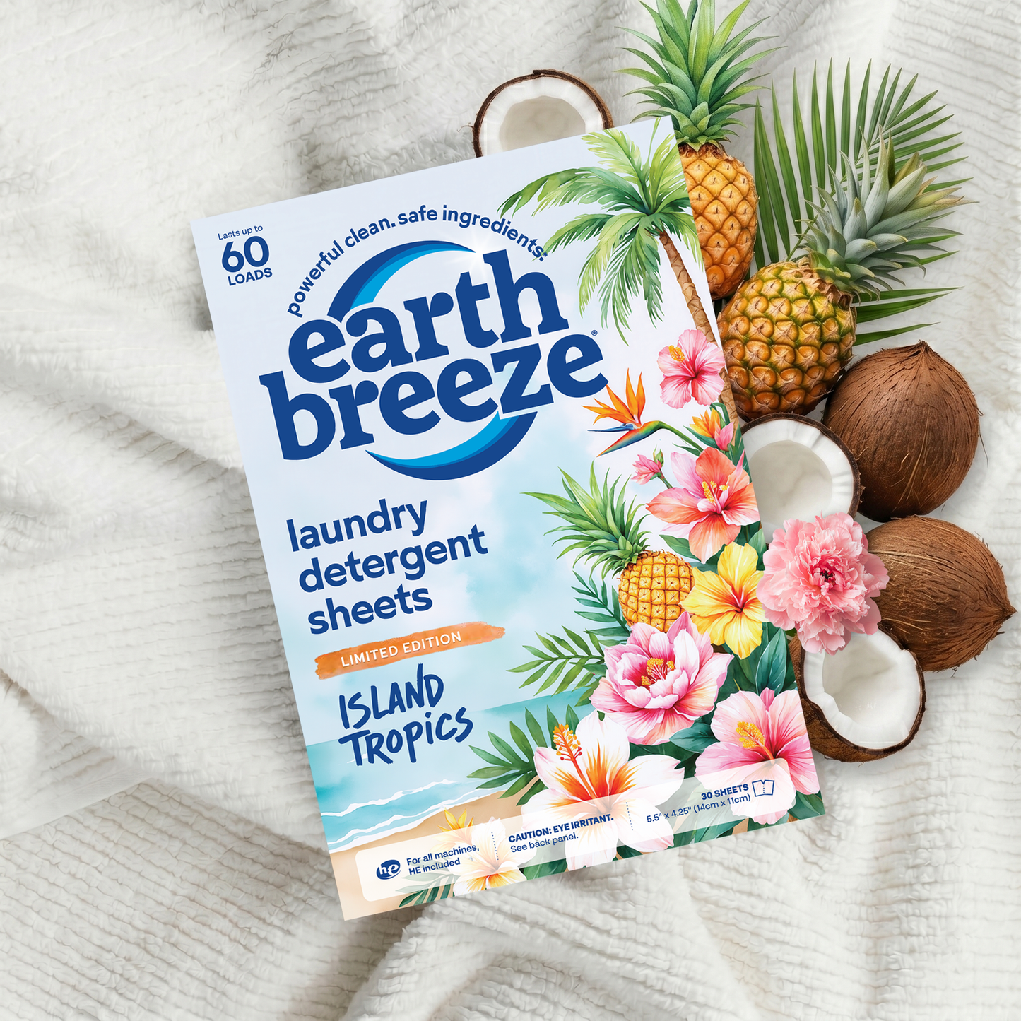 Island Tropics Laundry Detergent Sheets