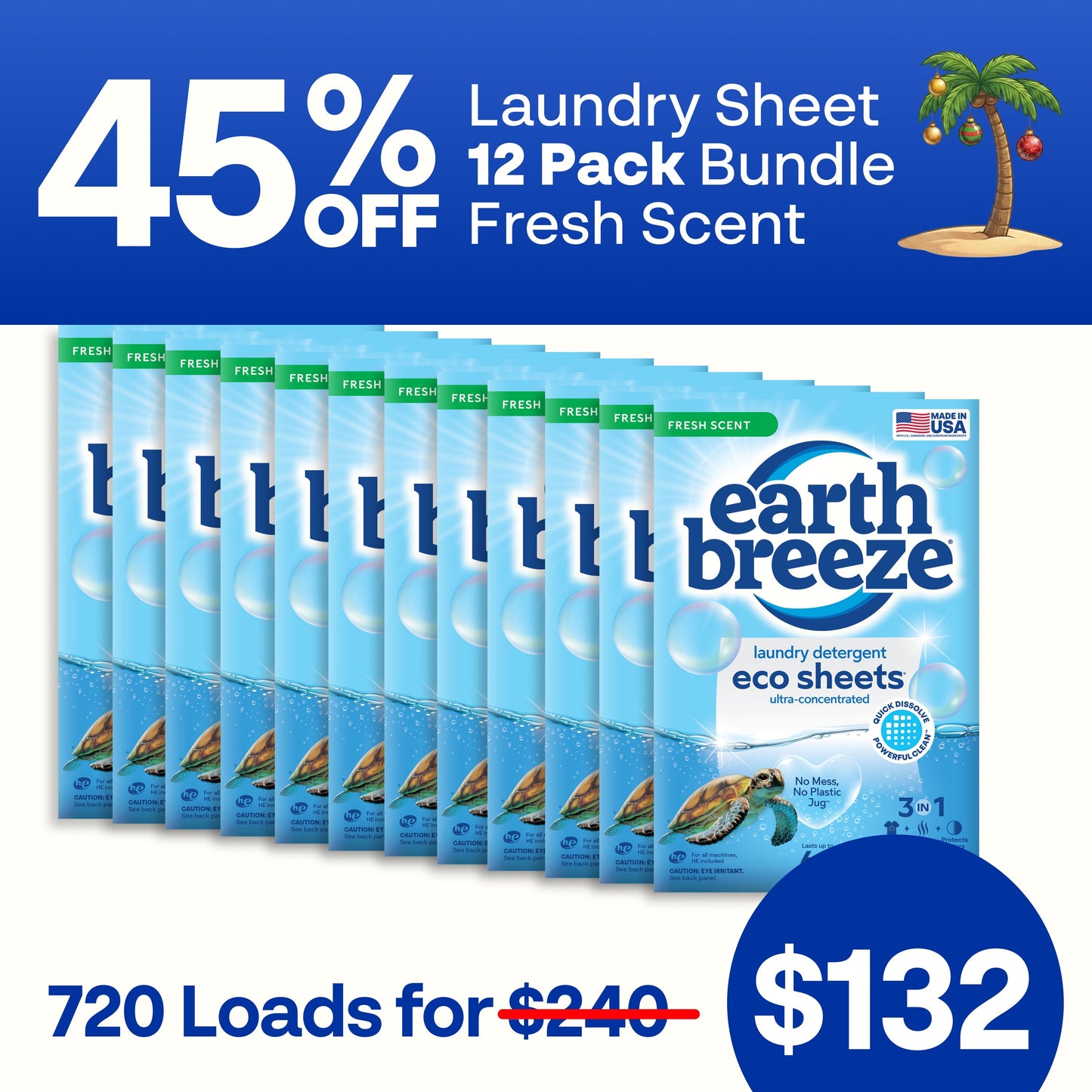 Laundry Sheet Bundle - 12 Pack