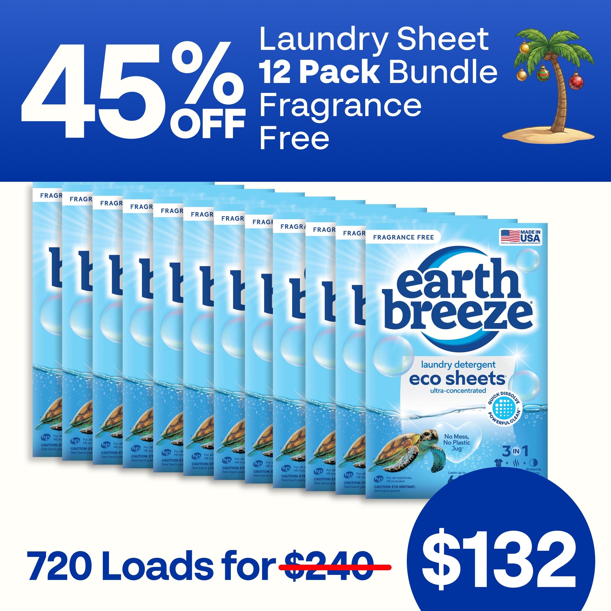 Laundry Sheet Bundle - 12 Pack