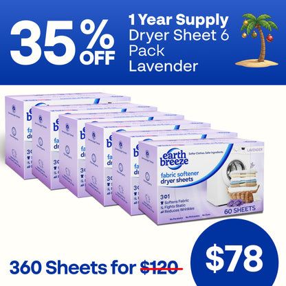 Dryer Sheet 6 Pack Bundle