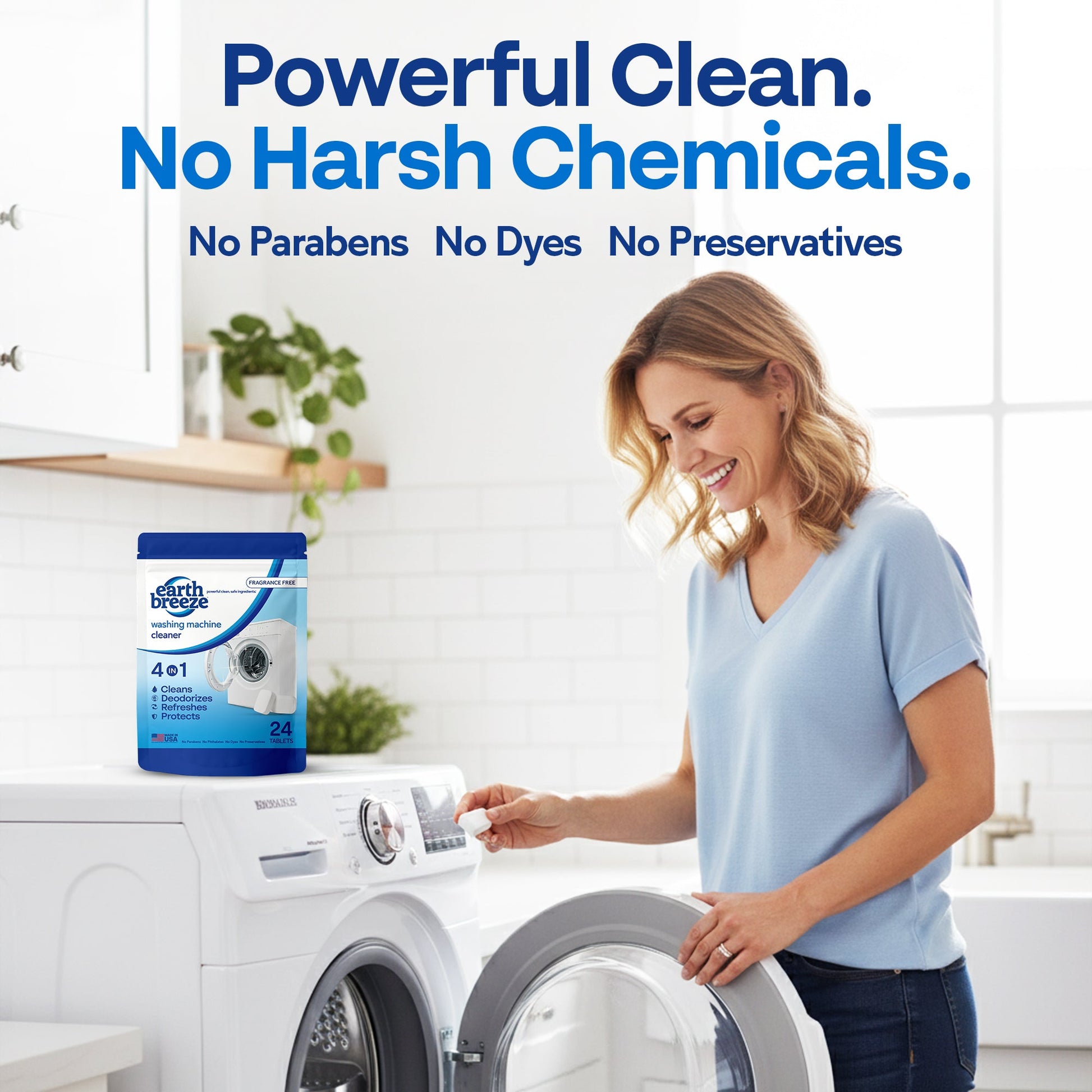 Washing Machine Cleaner - 4 Pack