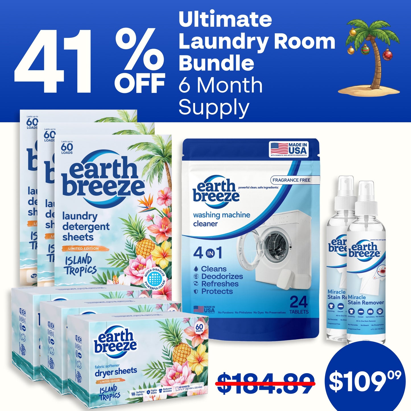 Ultimate Laundry Room Bundle 6 Month Supply