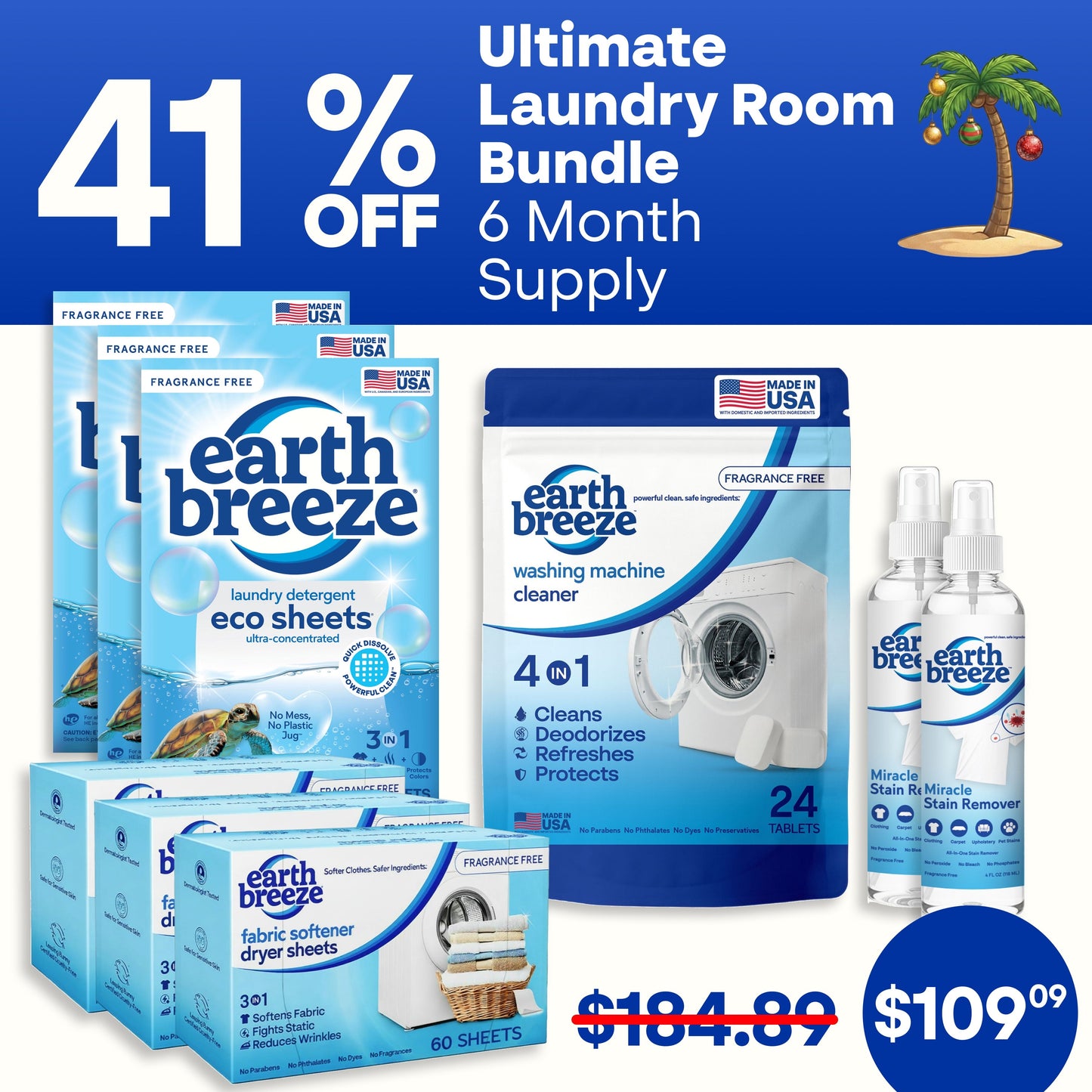 Ultimate Laundry Room Bundle 6 Month Supply